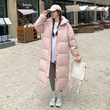 Women's Mid-length Over-the-knee Cotton Coat BadAssWear.fi