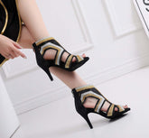 Rhinestone Dance Heels for Women Who Shine