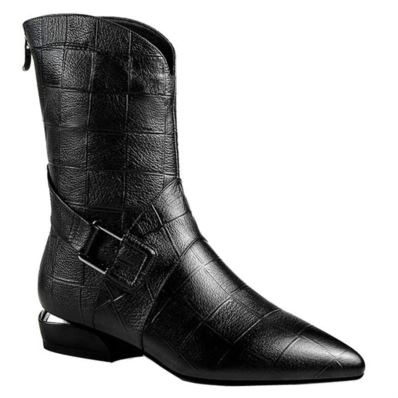 Women Boots Winter Ladies Flat Shoes Plus Size BadAssWear.fi