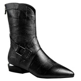Women Boots Winter Ladies Flat Shoes Plus Size BadAssWear.fi