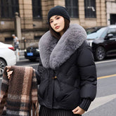 Large Size Straight Thickened Cotton-padded Coat BadAssWear.fi