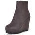 Autumn And Winter Women Platform Platform Wedge Boots BadAssWear.fi
