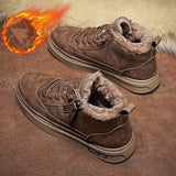 Personalized Youth Casual Fashion Shoes Winter Plush BadAssWear.fi