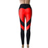 Butt-lifting Heart-patterned Patchwork Leggings With Excellent Stretch BadAssWear.fi