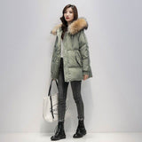Plus-size Short Down Jacket For Petite Women BadAssWear.fi
