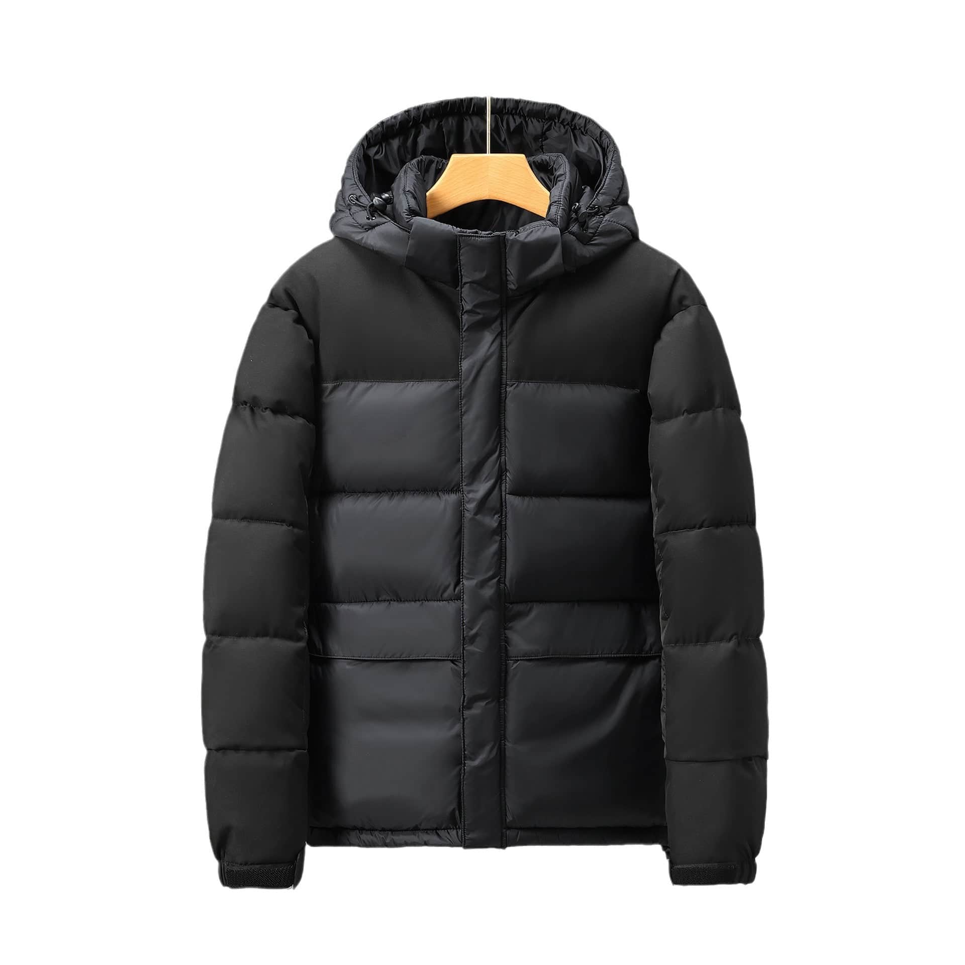 Cotton Jacket Men And Women Short Color Contrast Patchwork BadAssWear.fi