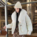 Large Size Straight Thickened Cotton-padded Coat BadAssWear.fi