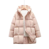 Women's Cloud Puff Fashion Hooded Thickened Thermal Coat BadAssWear.fi