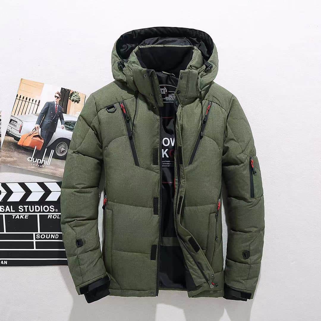 Outdoor Leisure Winter Thickened Men's Coat BadAssWear.fi