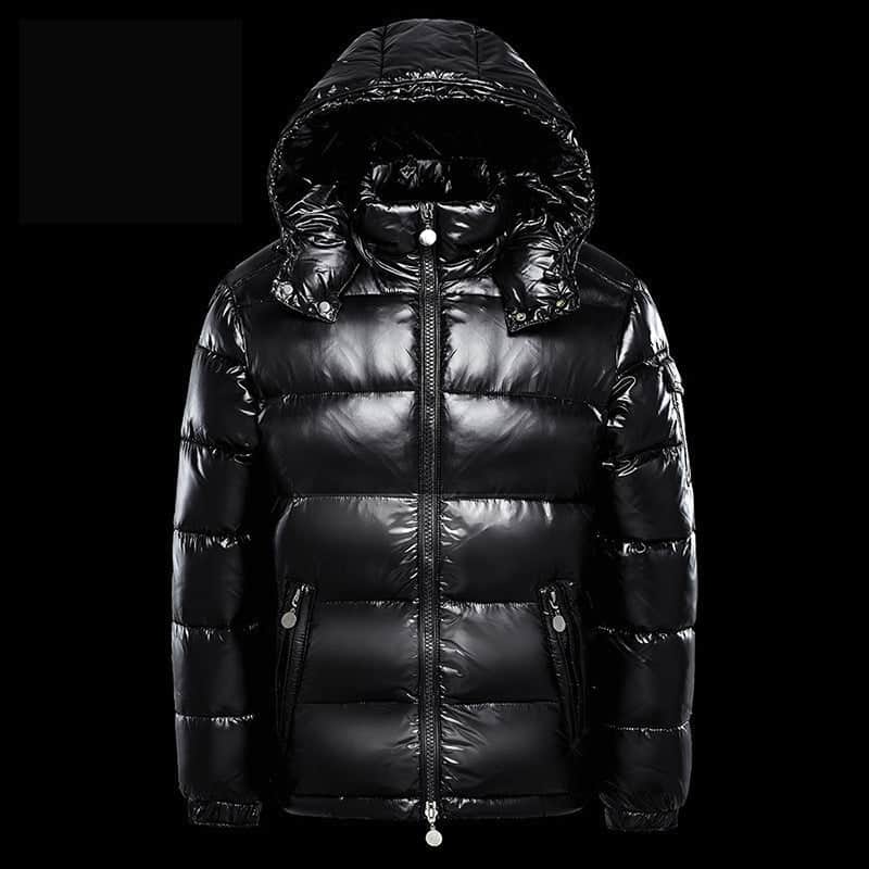 Short Coat Trendy Men's Glossy Thickened Down Jacket BadAssWear.fi