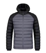 Men's Fleece-lined Thick Hooded Rib Cotton-padded Jacket BadAssWear.fi