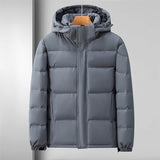 Winter Down Jacket Men's High-grade Hooded Loose BadAssWear.fi