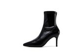 Mid-tube Boots High Heels Autumn And Winter Thick With Fashion Martin Boots Women BadAssWear.fi