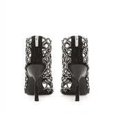 Glimmering Gala Rhinestone Mesh Stiletto Heels