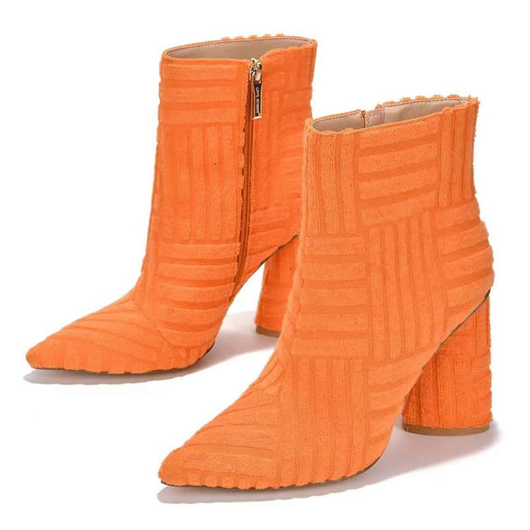 Heeled Boots For Women Fashion Pionted Toe Shoes BadAssWear.fi