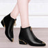Plush Short Boots Women Flat With Thick Heel BadAssWear.fi