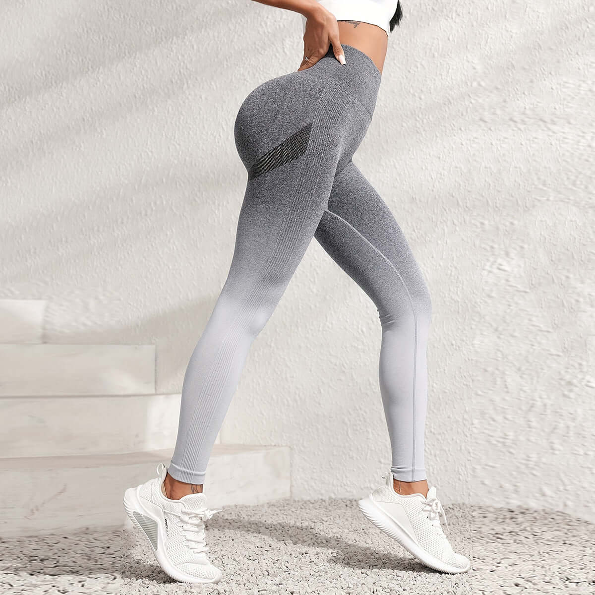 Knitted Quick-drying Plastic Hip Sports Yoga Pants BadAssWear.fi