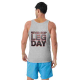 Men's Classic 'Never Skip Leg Day' Tank Top BadAssWear.fi