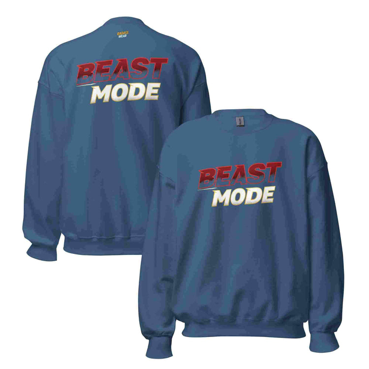 "Beast Mode" Crewneck Sweatshirt: Unleash Your Inner Strength BadAssWear.fi