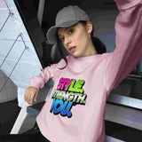 Style, Strength, You. – A Women's Sweatshirt That Combines Style and Comfort. BadAssWear.fi