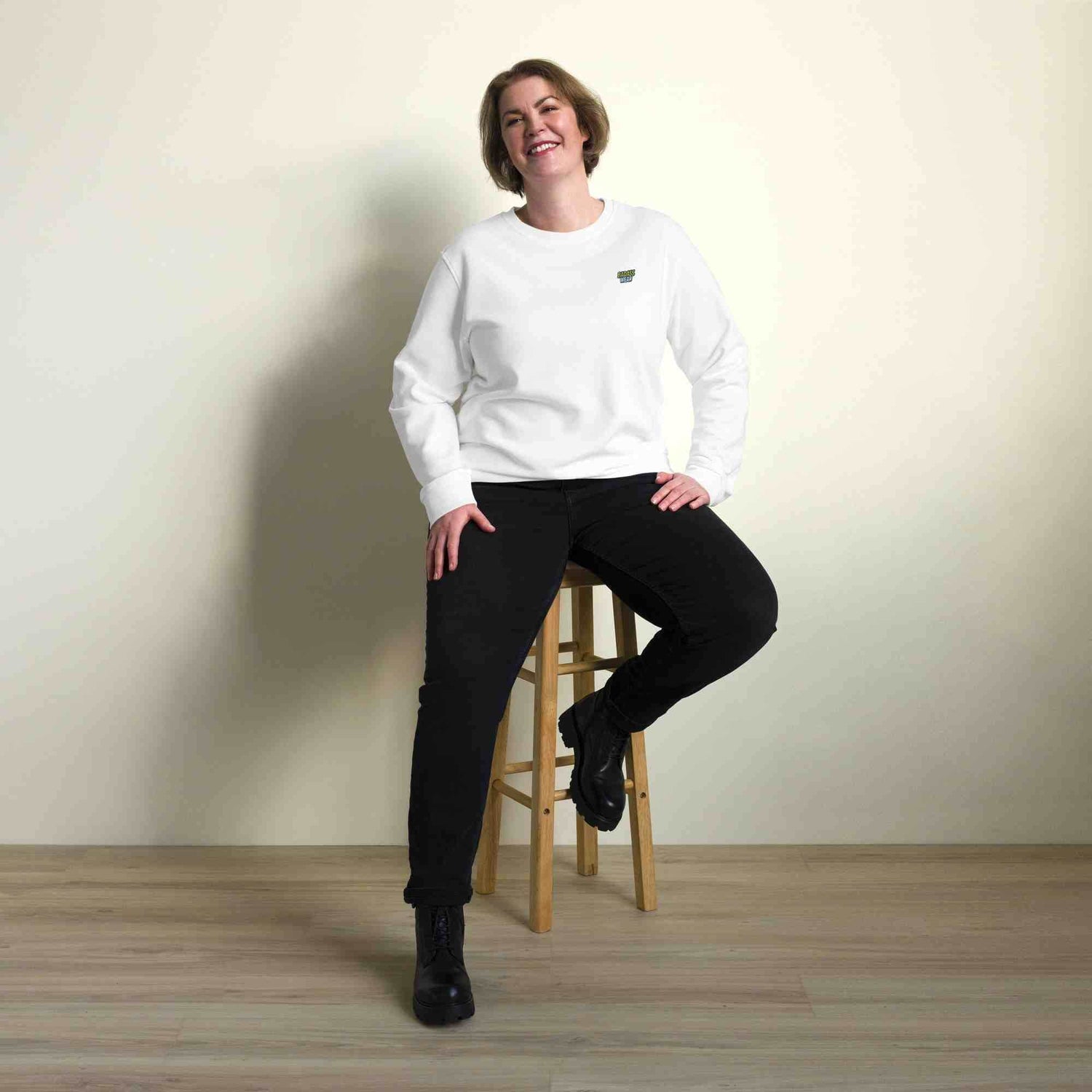 Eco-Friendly and Stylish Organic Sweatshirt – Everyday Comfort! BadAssWear.fi